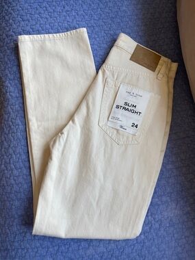 Rag & Bone Wren High Rise Slim Straight. Size 24 Women 
#369
